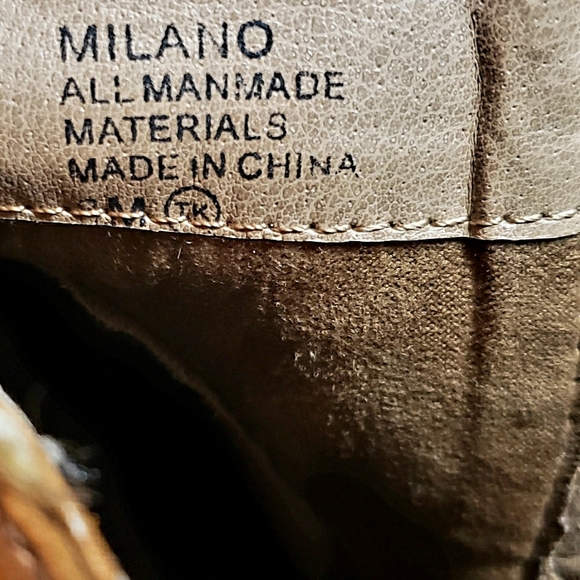 SALE 🔥⏰☠ Milano Tan Ankle Booties with Lace Detail - Picture 9 of 10